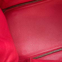 将图像加载到图库查看器中，HERMES Birkin Rouge Casaque Taurillon Clemence Size 35
