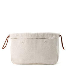 Load image into Gallery viewer, HERMES Fourbi Natural Toile Chevrons Barenia Leather Size 25
