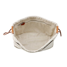 Load image into Gallery viewer, HERMES Fourbi Natural Toile Chevrons Barenia Leather Size 25
