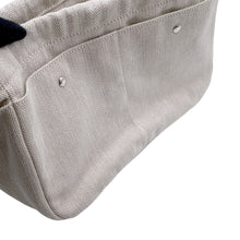 Load image into Gallery viewer, HERMES Fourbi Natural Toile Chevrons Barenia Leather Size 25
