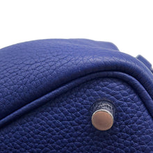 Load image into Gallery viewer, HERMES Picotin Lock Blue Encre Taurillon Clemence Size PM

