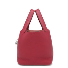 Load image into Gallery viewer, HERMES Picotin Lock Ruby Taurillon Clemence Size PM
