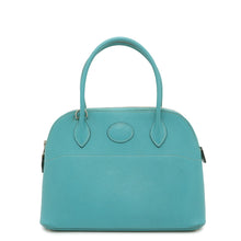 将图像加载到图库查看器中，HERMES Bolide Lagon Chevre Myzore Goatskin Size 27
