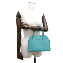 将图像加载到图库查看器中，HERMES Bolide Lagon Chevre Myzore Goatskin Size 27

