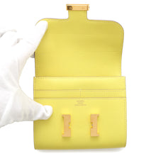 将图像加载到图库查看器中，HERMES Constance Slim Lime Evercolor
