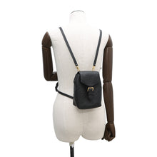 将图像加载到图库查看器中，LOUIS VUITTON Tiny Backpack NoirM80596 Monogram Empreinte Leather
