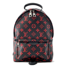 将图像加载到图库查看器中，LOUIS VUITTON ★Palm Springs Backpack Noir/Red/KhakiM41458 Monogram / Anfra Rouge Size PM
