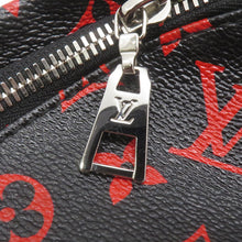 将图像加载到图库查看器中，LOUIS VUITTON ★Palm Springs Backpack Noir/Red/KhakiM41458 Monogram / Anfra Rouge Size PM
