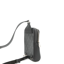 将图像加载到图库查看器中，LOUIS VUITTON outdoor sling bag NoirM30741 Monogram Eclipse Taiga Leather

