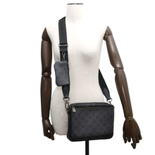 Load image into Gallery viewer, LOUIS VUITTON Trio Messenger NoirM69443 Monogram Eclipse Monogram Eclipse Reverse
