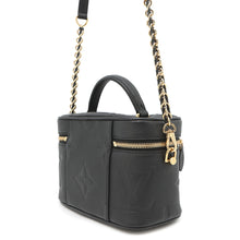将图像加载到图库查看器中，LOUIS VUITTON Vanity NoirM45598 Monogram Empreinte Leather Size PM

