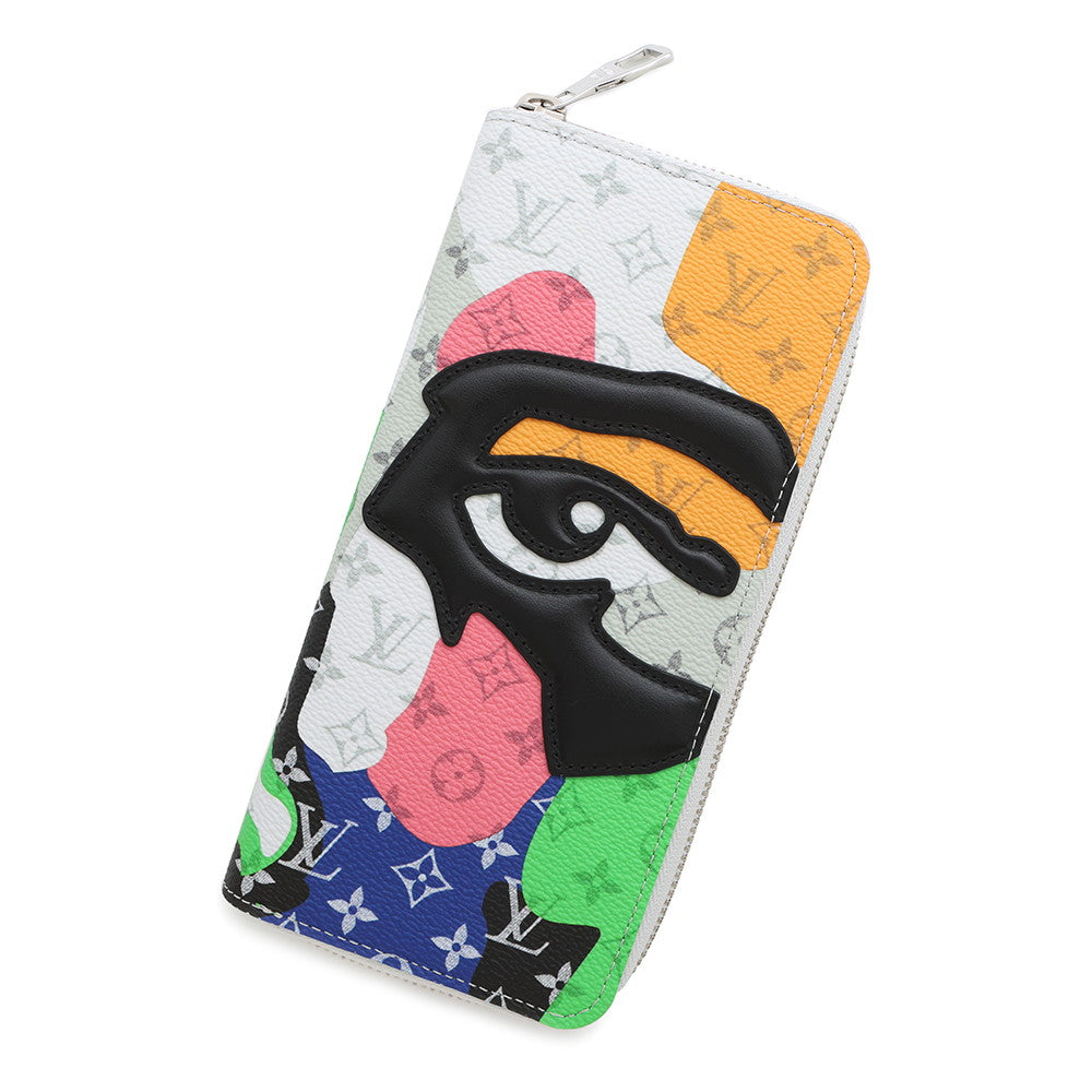 LOUIS VUITTON Zippy Wallet - Vertical MulticolorM82590 LV Portrait/Monogram