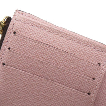 将图像加载到图库查看器中，LOUIS VUITTON Portefeuille Victorine Rose BallerineN61700 Damier Ebene Canvas
