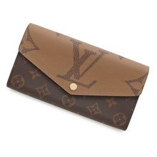将图像加载到图库查看器中，LOUIS VUITTON Portefeuille Sarah NoirM80726 Monogram Reverse Canvas/Monogram
