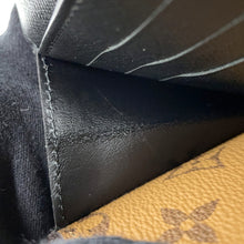 将图像加载到图库查看器中，LOUIS VUITTON Portefeuille Sarah NoirM80726 Monogram Reverse Canvas/Monogram
