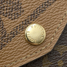 将图像加载到图库查看器中，LOUIS VUITTON Portefeuille Sarah NoirM80726 Monogram Reverse Canvas/Monogram
