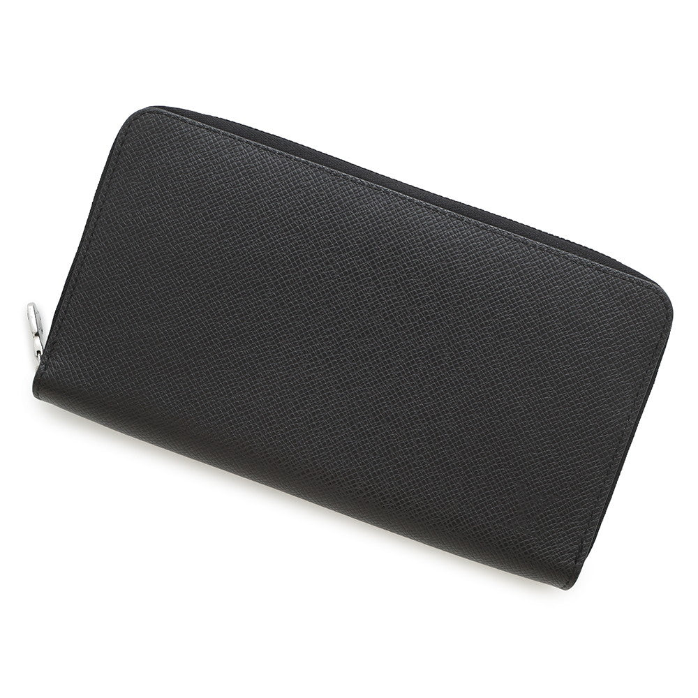 LOUIS VUITTON Zippy Organizer NM BlackM30056 Taiga Leather