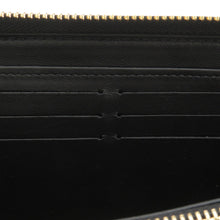 将图像加载到图库查看器中，LOUIS VUITTON Zippy Wallet NoirM81510 Monogram Lamb Leather
