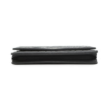 Load image into Gallery viewer, CHANEL Camellia Chain wallet BlackA47421 Lambskin
