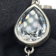 Load image into Gallery viewer, CHANEL CC Logo PearlNecklace SilverABD783 Metal Faux Pearl  Rhinestone
