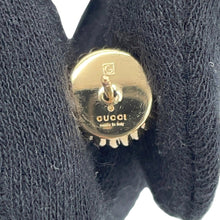 Load image into Gallery viewer, GUCCI Interlocking G 2way Single Earrings Pink Metal Rhinestone
