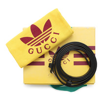 Load image into Gallery viewer, GUCCI Adidas collaboration Horsebit Shoulder wallet Black702248 Leather
