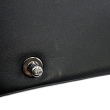 Load image into Gallery viewer, CHANEL Boy Chanel ChainShoulder Bag Black/Silver Lambskin Bijoux Size Small
