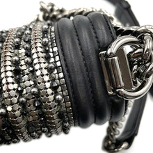 Load image into Gallery viewer, CHANEL Boy Chanel ChainShoulder Bag Black/Silver Lambskin Bijoux Size Small
