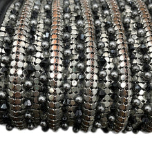 Load image into Gallery viewer, CHANEL Boy Chanel ChainShoulder Bag Black/Silver Lambskin Bijoux Size Small
