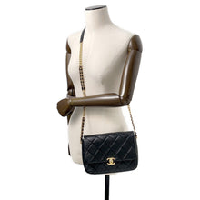 Load image into Gallery viewer, CHANEL Matelasse Melody Chain Shoulder Bag BlackAS3103 Caviar Leather
