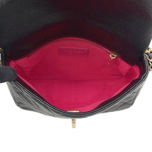 Load image into Gallery viewer, CHANEL Matelasse Melody Chain Shoulder Bag BlackAS3103 Caviar Leather
