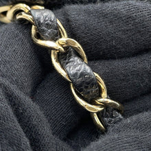 Load image into Gallery viewer, CHANEL Matelasse Double Flap ChainShoulder Bag BlackA01112 Caviar Leather Size 25
