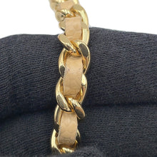 Load image into Gallery viewer, CHANEL Matelasse Chain wallet BeigeA33814 Caviar Leather
