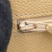 Load image into Gallery viewer, CHANEL Matelasse Chain wallet BeigeA33814 Caviar Leather
