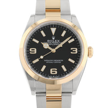 Load image into Gallery viewer, ROLEX Explorer 36 W36mm Stainless Steel K18YG Black Dial124273
