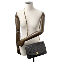 将图像加载到图库查看器中，CHANEL Diana ChainShoulder Bag BlackA01165 Lambskin
