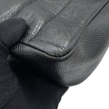 Load image into Gallery viewer, CHANEL Mademoiselle Single Flap ChainShoulder Bag Black Caviar Leather Size 30
