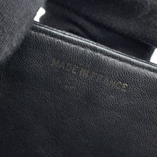 Load image into Gallery viewer, CHANEL Mademoiselle Single Flap ChainShoulder Bag Black Caviar Leather Size 30
