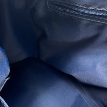 Load image into Gallery viewer, Dior Trotter Travel Bag Navy PVC Patent Leather
