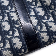 Load image into Gallery viewer, Dior Trotter Travel Bag Navy PVC Patent Leather
