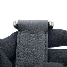 Load image into Gallery viewer, Dior Oblique Zip Pouch Shoulder Bag Navy2OBBC119YSE Jacquard Calf Leather
