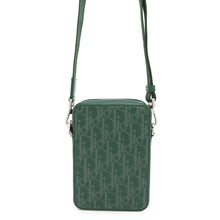 将图像加载到图库查看器中，Dior World Tour Messenger Pouch Green2ESBC265CLP Leather
