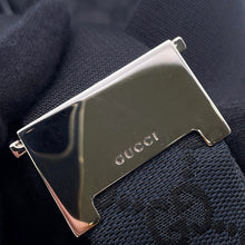 Load image into Gallery viewer, GUCCI GG Canvas One Shoulder Bag Black019 0433 Canvas Leather
