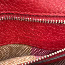 将图像加载到图库查看器中，GUCCI Daily 2WAY Handbag Red370831 Bamboo Leather
