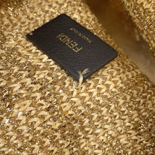 Load image into Gallery viewer, FENDI ★Montresor Gold8BS010 Straw Leather Size Mini
