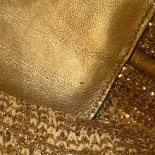 Load image into Gallery viewer, FENDI Montrezor Gold8BS010 Straw Leather Size Mini

