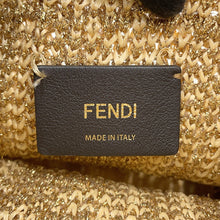 Load image into Gallery viewer, FENDI Montrezor Gold8BS010 Straw Leather Size Mini
