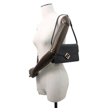 Load image into Gallery viewer, FENDI FFDiamond Shoulder Wallet Black8M0488 Leather
