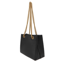 Load image into Gallery viewer, BALENCIAGA ChainHandbag Black760012 Leather Size Small
