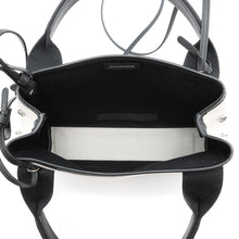 Load image into Gallery viewer, BALENCIAGA Navy Kabas Natural/Black390346 Canvas Size XS
